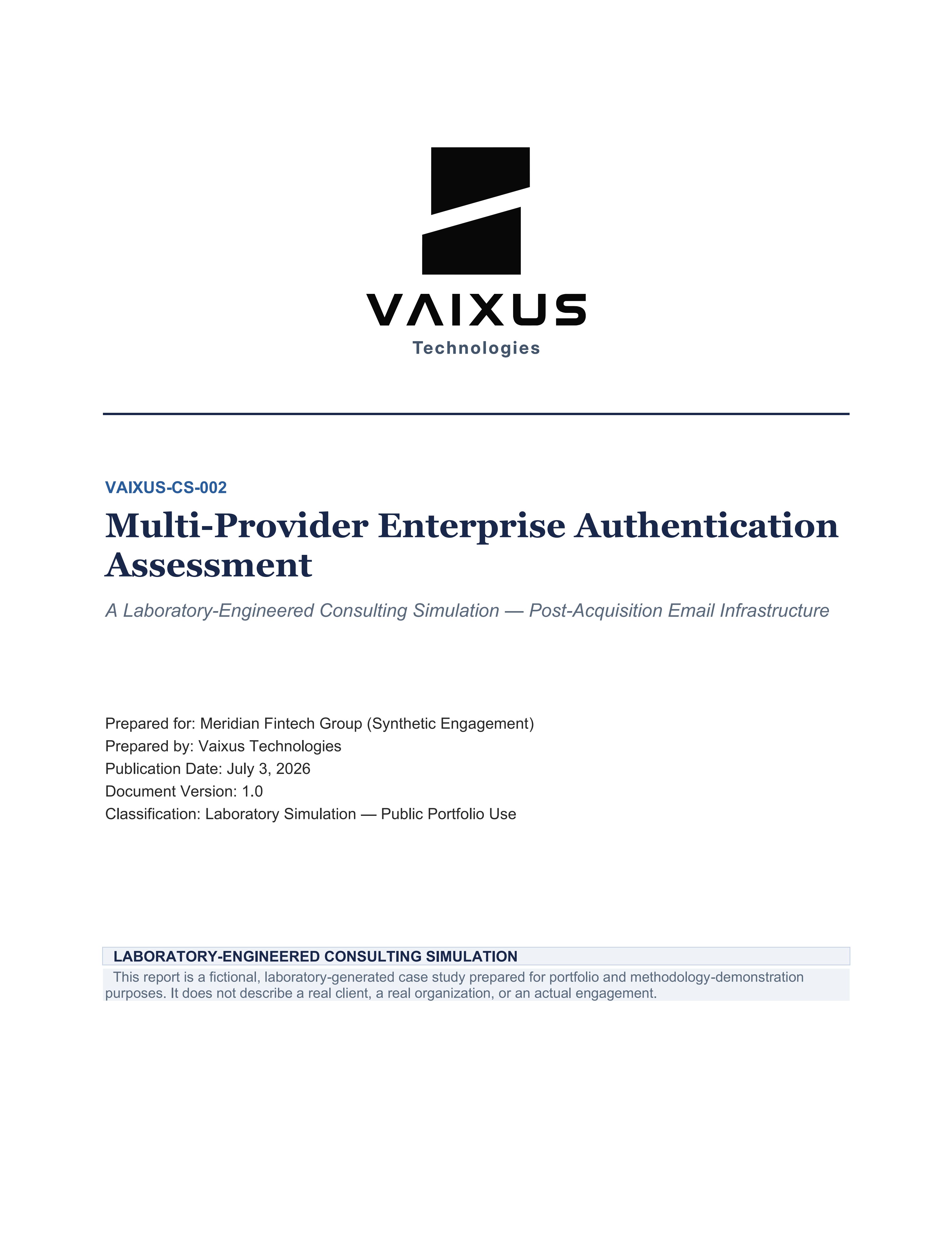 VAIXUS-CS-002 Cover